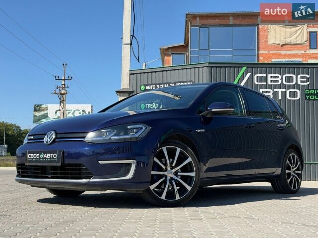 Синий Фольксваген e-Golf, объемом двигателя 0 л и пробегом 165 тыс. км за 13999 $, фото 1 на Automoto.ua