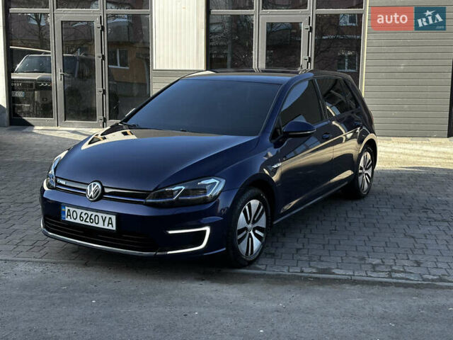 Синій Фольксваген e-Golf, об'ємом двигуна 0 л та пробігом 195 тис. км за 10700 $, фото 1 на Automoto.ua