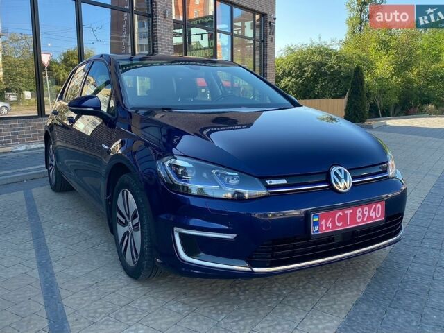 Синій Фольксваген e-Golf, об'ємом двигуна 0 л та пробігом 161 тис. км за 12599 $, фото 1 на Automoto.ua