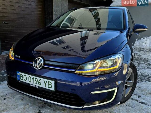 Синій Фольксваген e-Golf, об'ємом двигуна 0 л та пробігом 140 тис. км за 12299 $, фото 1 на Automoto.ua