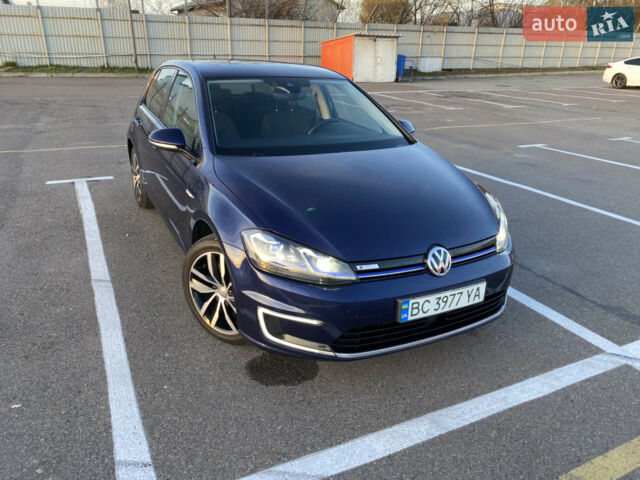 Синій Фольксваген e-Golf, об'ємом двигуна 0 л та пробігом 124 тис. км за 14500 $, фото 1 на Automoto.ua