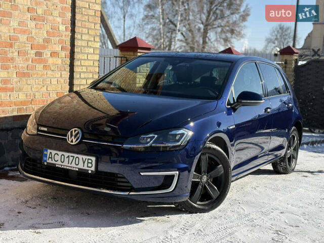 Синій Фольксваген e-Golf, об'ємом двигуна 0 л та пробігом 116 тис. км за 13500 $, фото 1 на Automoto.ua