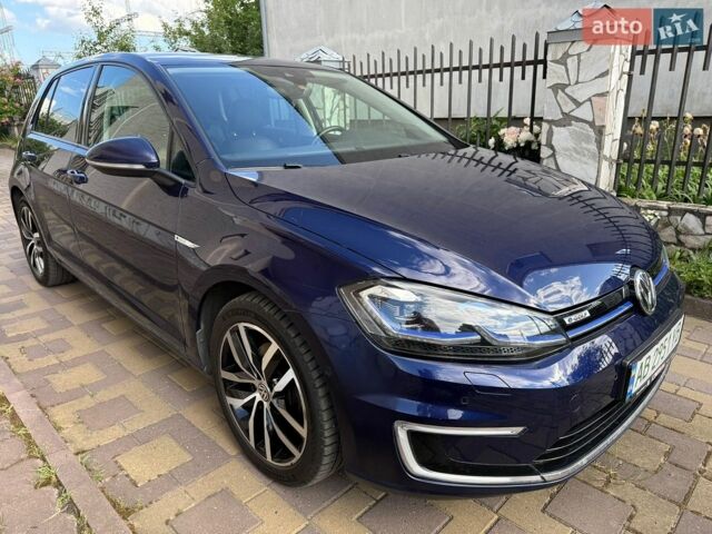 Синий Фольксваген e-Golf, объемом двигателя 0 л и пробегом 112 тыс. км за 14200 $, фото 1 на Automoto.ua
