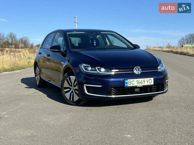 Синий Фольксваген e-Golf, объемом двигателя 0 л и пробегом 137 тыс. км за 14200 $, фото 1 на Automoto.ua