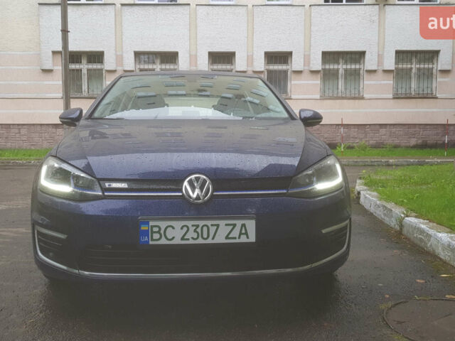 Синій Фольксваген e-Golf, об'ємом двигуна 0 л та пробігом 77 тис. км за 13500 $, фото 1 на Automoto.ua