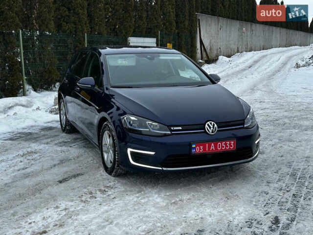 Синий Фольксваген e-Golf, объемом двигателя 0 л и пробегом 175 тыс. км за 11499 $, фото 1 на Automoto.ua