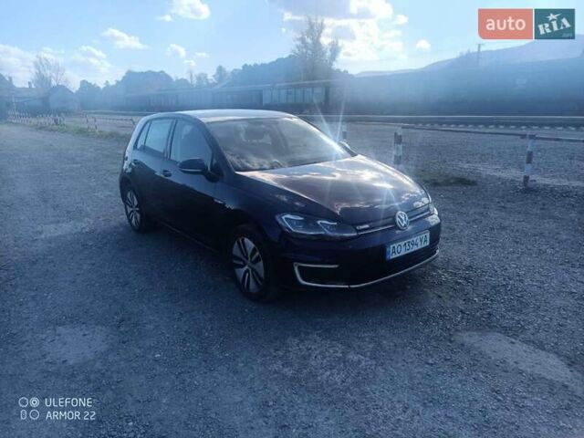 Синий Фольксваген e-Golf, объемом двигателя 0 л и пробегом 125 тыс. км за 14061 $, фото 1 на Automoto.ua