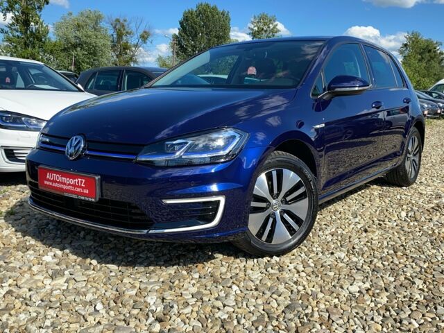 Синий Фольксваген e-Golf, объемом двигателя 0 л и пробегом 42 тыс. км за 14200 $, фото 1 на Automoto.ua