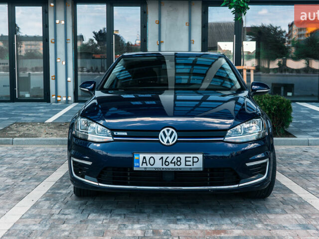 Синій Фольксваген e-Golf, об'ємом двигуна 0 л та пробігом 51 тис. км за 17500 $, фото 1 на Automoto.ua