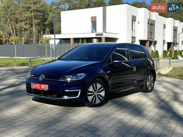 Синий Фольксваген e-Golf, объемом двигателя 0 л и пробегом 71 тыс. км за 15300 $, фото 1 на Automoto.ua