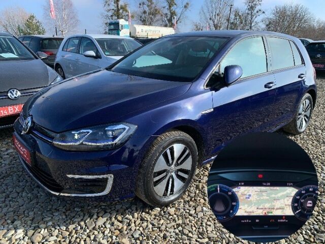 Синий Фольксваген e-Golf, объемом двигателя 0 л и пробегом 64 тыс. км за 16900 $, фото 1 на Automoto.ua