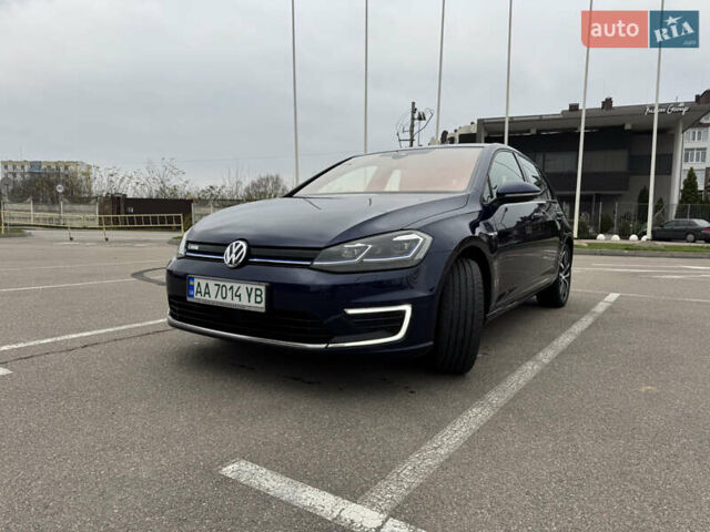 Синий Фольксваген e-Golf, объемом двигателя 0 л и пробегом 87 тыс. км за 17000 $, фото 1 на Automoto.ua