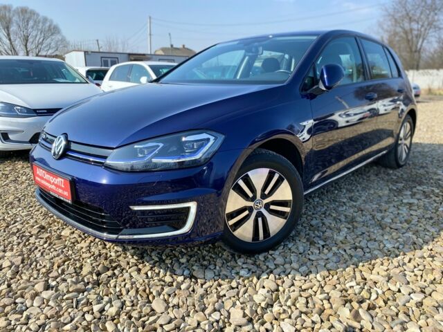 Синий Фольксваген e-Golf, объемом двигателя 0 л и пробегом 32 тыс. км за 15900 $, фото 1 на Automoto.ua