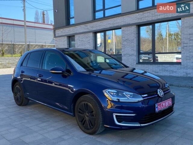 Синий Фольксваген e-Golf, объемом двигателя 0 л и пробегом 83 тыс. км за 12800 $, фото 1 на Automoto.ua