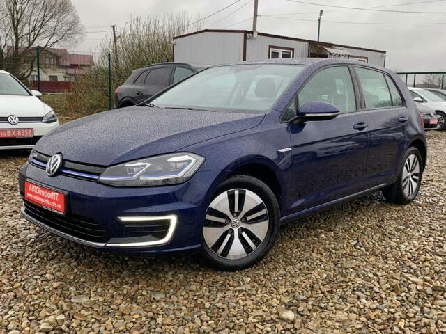 Синий Фольксваген e-Golf, объемом двигателя 0 л и пробегом 29 тыс. км за 15300 $, фото 1 на Automoto.ua