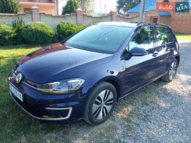 Синий Фольксваген e-Golf, объемом двигателя 0 л и пробегом 19 тыс. км за 16998 $, фото 1 на Automoto.ua