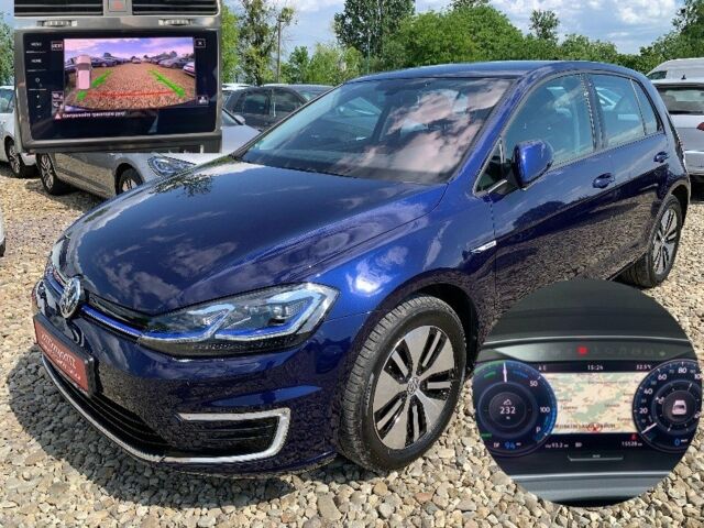 Синий Фольксваген e-Golf, объемом двигателя 0 л и пробегом 15 тыс. км за 17700 $, фото 1 на Automoto.ua