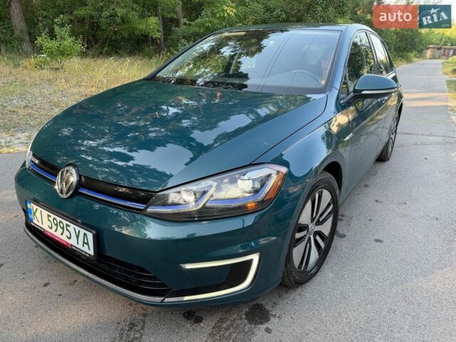 Зеленый Фольксваген e-Golf, объемом двигателя 0 л и пробегом 169 тыс. км за 10702 $, фото 1 на Automoto.ua