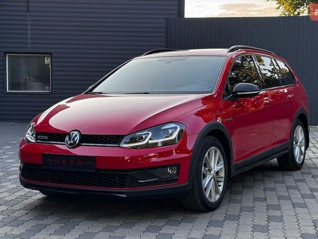Червоний Фольксваген Golf Alltrack, об'ємом двигуна 1.8 л та пробігом 115 тис. км за 14000 $, фото 1 на Automoto.ua