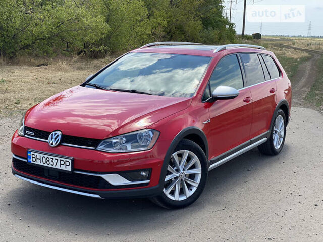 Червоний Фольксваген Golf Alltrack, об'ємом двигуна 1.8 л та пробігом 63 тис. км за 17000 $, фото 1 на Automoto.ua