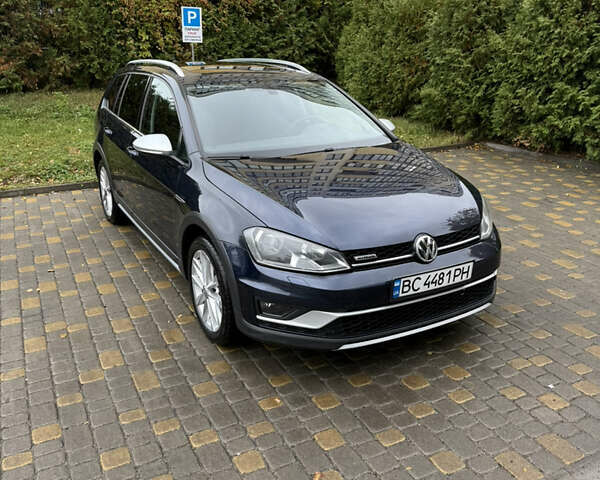 Синий Фольксваген Golf Alltrack, объемом двигателя 1.8 л и пробегом 168 тыс. км за 13900 $, фото 1 на Automoto.ua