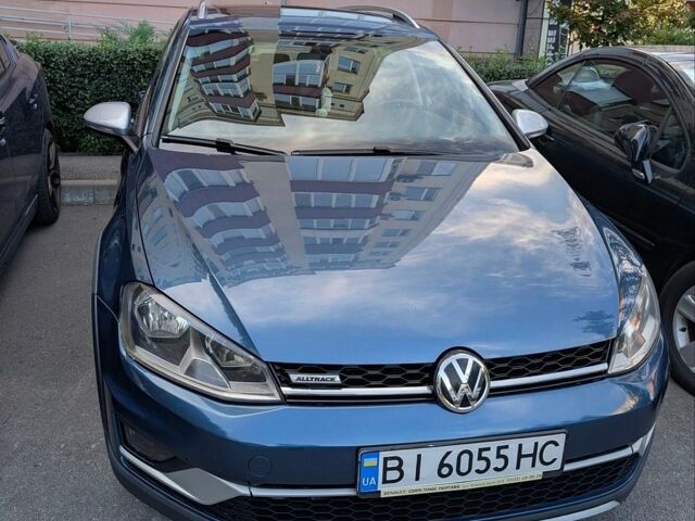 Синий Фольксваген Golf Alltrack, объемом двигателя 1.8 л и пробегом 79 тыс. км за 13500 $, фото 1 на Automoto.ua