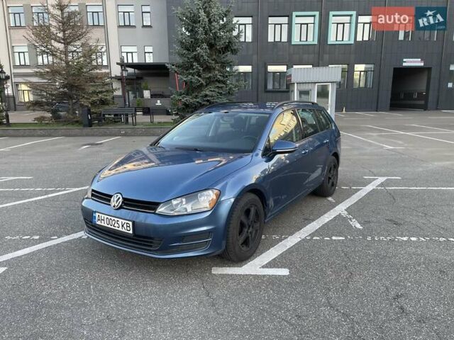 Синий Фольксваген Golf Alltrack, объемом двигателя 1.8 л и пробегом 219 тыс. км за 15000 $, фото 1 на Automoto.ua