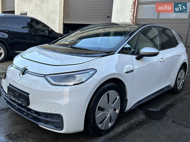 Білий Фольксваген ID.3, об'ємом двигуна 0 л та пробігом 55 тис. км за 12850 $, фото 1 на Automoto.ua