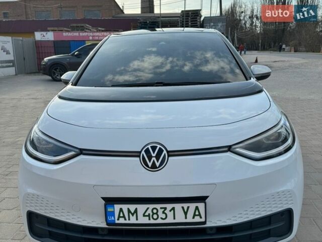 Білий Фольксваген ID.3, об'ємом двигуна 0 л та пробігом 115 тис. км за 19300 $, фото 1 на Automoto.ua