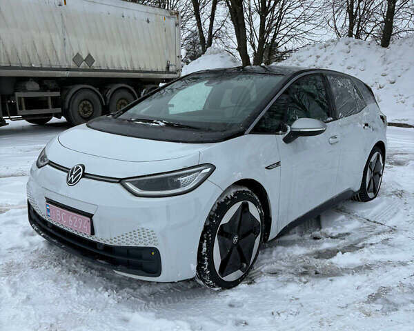 Білий Фольксваген ID.3, об'ємом двигуна 0 л та пробігом 201 тис. км за 13199 $, фото 1 на Automoto.ua