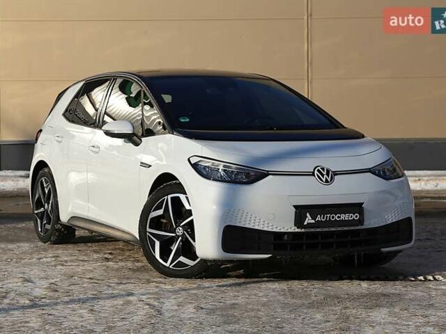 Білий Фольксваген ID.3, об'ємом двигуна 0 л та пробігом 55 тис. км за 17900 $, фото 1 на Automoto.ua