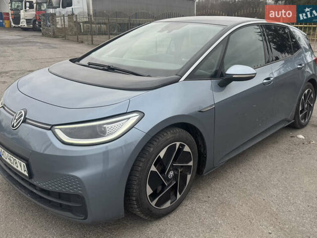 Синий Фольксваген ID.3, объемом двигателя 0 л и пробегом 36 тыс. км за 18300 $, фото 1 на Automoto.ua