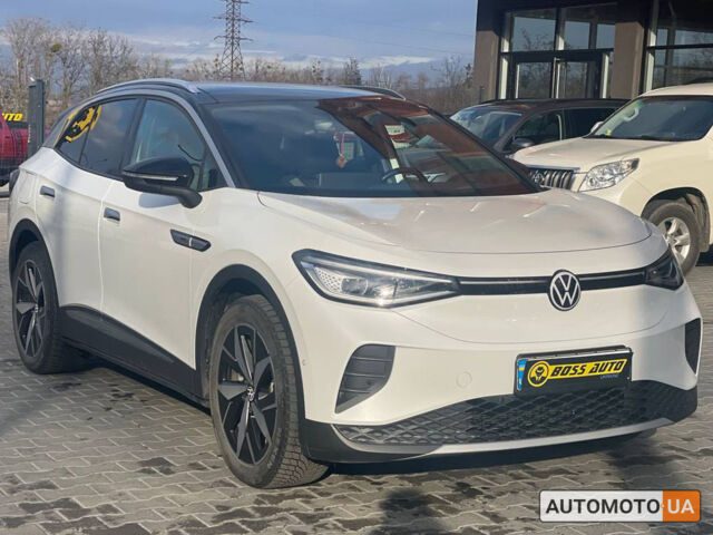 Білий Фольксваген ID.4, об'ємом двигуна 86 л та пробігом 12 тис. км за 29200 $, фото 1 на Automoto.ua