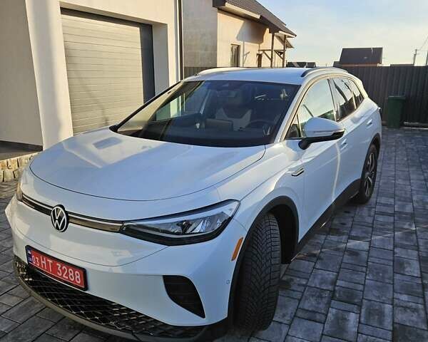 Белый Фольксваген ID.4, объемом двигателя 0 л и пробегом 37 тыс. км за 21300 $, фото 1 на Automoto.ua