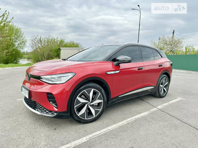 Красный Фольксваген ID.4, объемом двигателя 0 л и пробегом 25 тыс. км за 23500 $, фото 1 на Automoto.ua