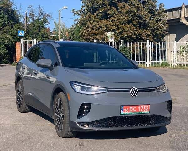 Серый Фольксваген ID.4, объемом двигателя 0 л и пробегом 2 тыс. км за 29500 $, фото 1 на Automoto.ua