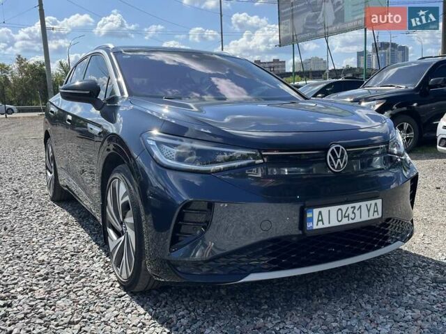 Синий Фольксваген ID.4, объемом двигателя 0 л и пробегом 75 тыс. км за 29500 $, фото 1 на Automoto.ua