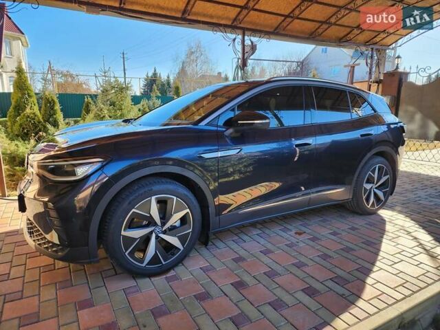 Синий Фольксваген ID.4, объемом двигателя 0 л и пробегом 27 тыс. км за 24000 $, фото 1 на Automoto.ua