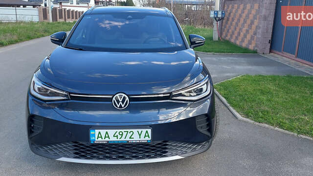 Синий Фольксваген ID.4, объемом двигателя 0 л и пробегом 35 тыс. км за 29000 $, фото 1 на Automoto.ua