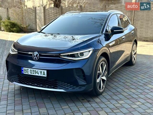 Синий Фольксваген ID.4, объемом двигателя 0 л и пробегом 15 тыс. км за 24999 $, фото 1 на Automoto.ua