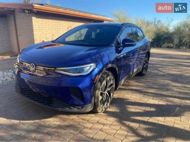 Синий Фольксваген ID.4, объемом двигателя 0 л и пробегом 50 тыс. км за 18000 $, фото 1 на Automoto.ua