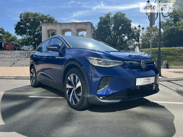 Синий Фольксваген ID.4, объемом двигателя 0 л и пробегом 48 тыс. км за 22100 $, фото 1 на Automoto.ua