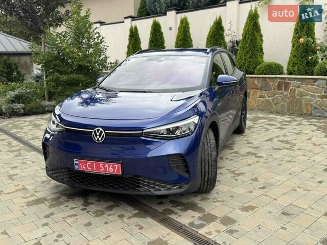 Синий Фольксваген ID.4, объемом двигателя 0 л и пробегом 69 тыс. км за 23999 $, фото 1 на Automoto.ua