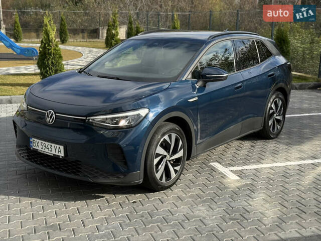 Синий Фольксваген ID.4, объемом двигателя 0 л и пробегом 5 тыс. км за 22499 $, фото 1 на Automoto.ua