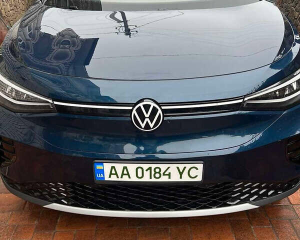 Синий Фольксваген ID.4, объемом двигателя 0 л и пробегом 55 тыс. км за 23500 $, фото 1 на Automoto.ua