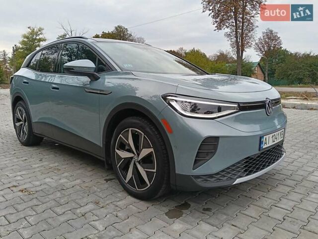 Синий Фольксваген ID.4, объемом двигателя 0 л и пробегом 3 тыс. км за 29999 $, фото 1 на Automoto.ua