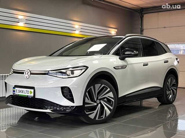 Белый Фольксваген ID.4 Crozz, объемом двигателя 0 л и пробегом 1 тыс. км за 44000 $, фото 1 на Automoto.ua