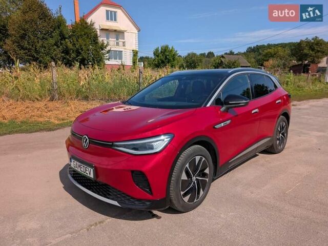 Красный Фольксваген ID.4 Crozz, объемом двигателя 0 л и пробегом 48 тыс. км за 25600 $, фото 1 на Automoto.ua
