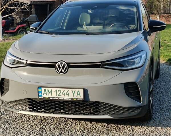 Сірий Фольксваген ID.4 Crozz, об'ємом двигуна 0 л та пробігом 54 тис. км за 24900 $, фото 1 на Automoto.ua