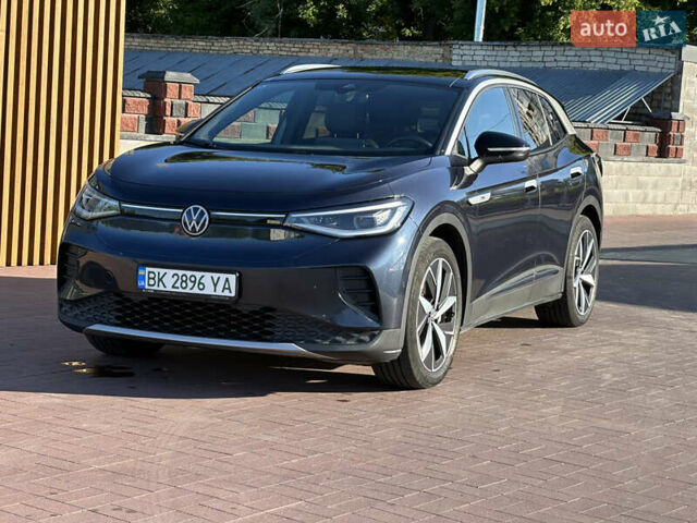 Синий Фольксваген ID.4 Crozz, объемом двигателя 0 л и пробегом 35 тыс. км за 25999 $, фото 1 на Automoto.ua
